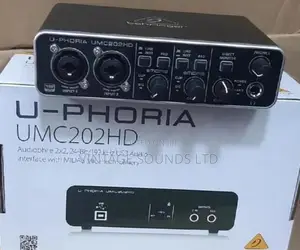 Behringer Uphoria Umc202hd Studio Soundcard Interface