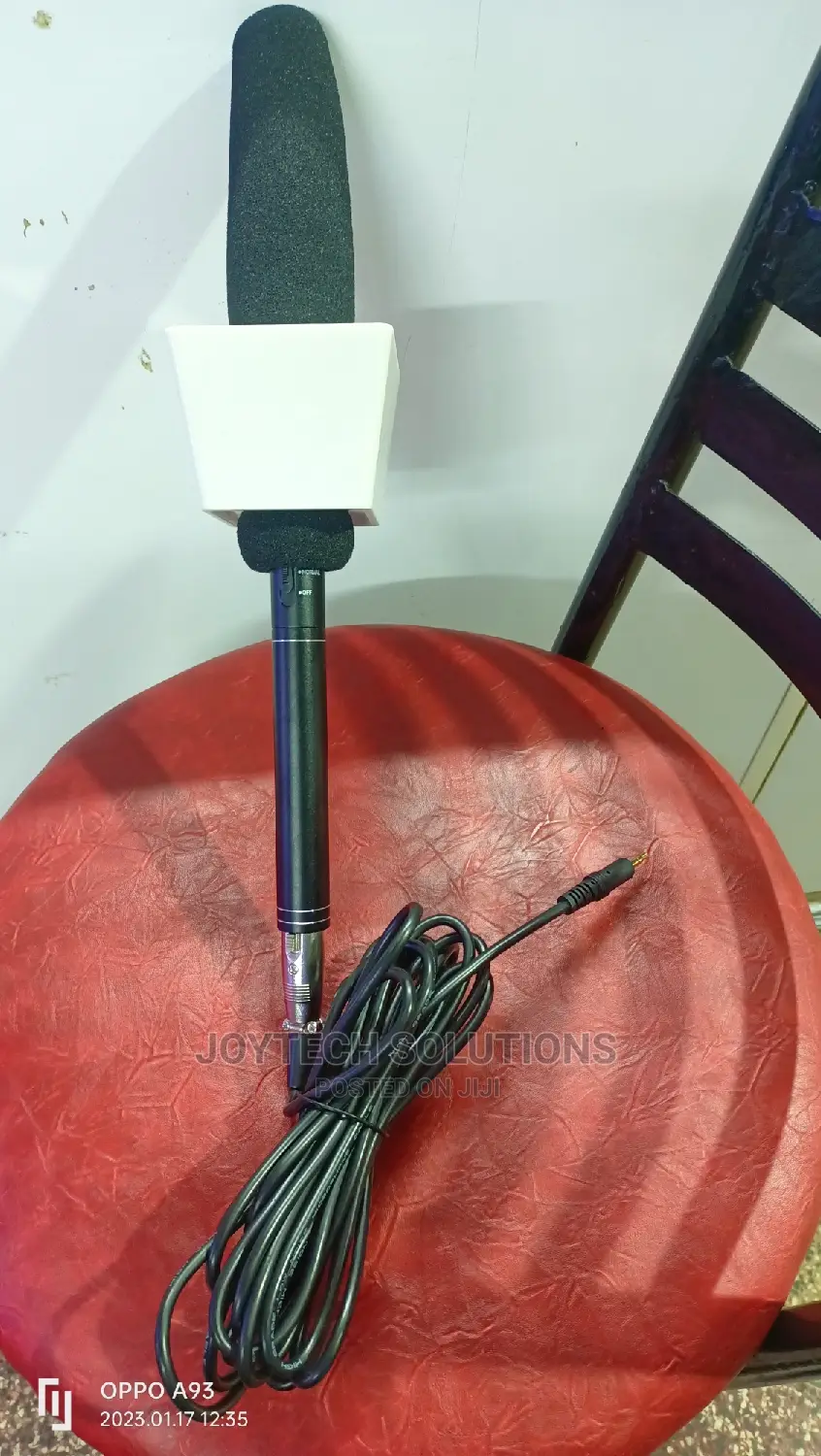 Boom Microphone With Mic Flag