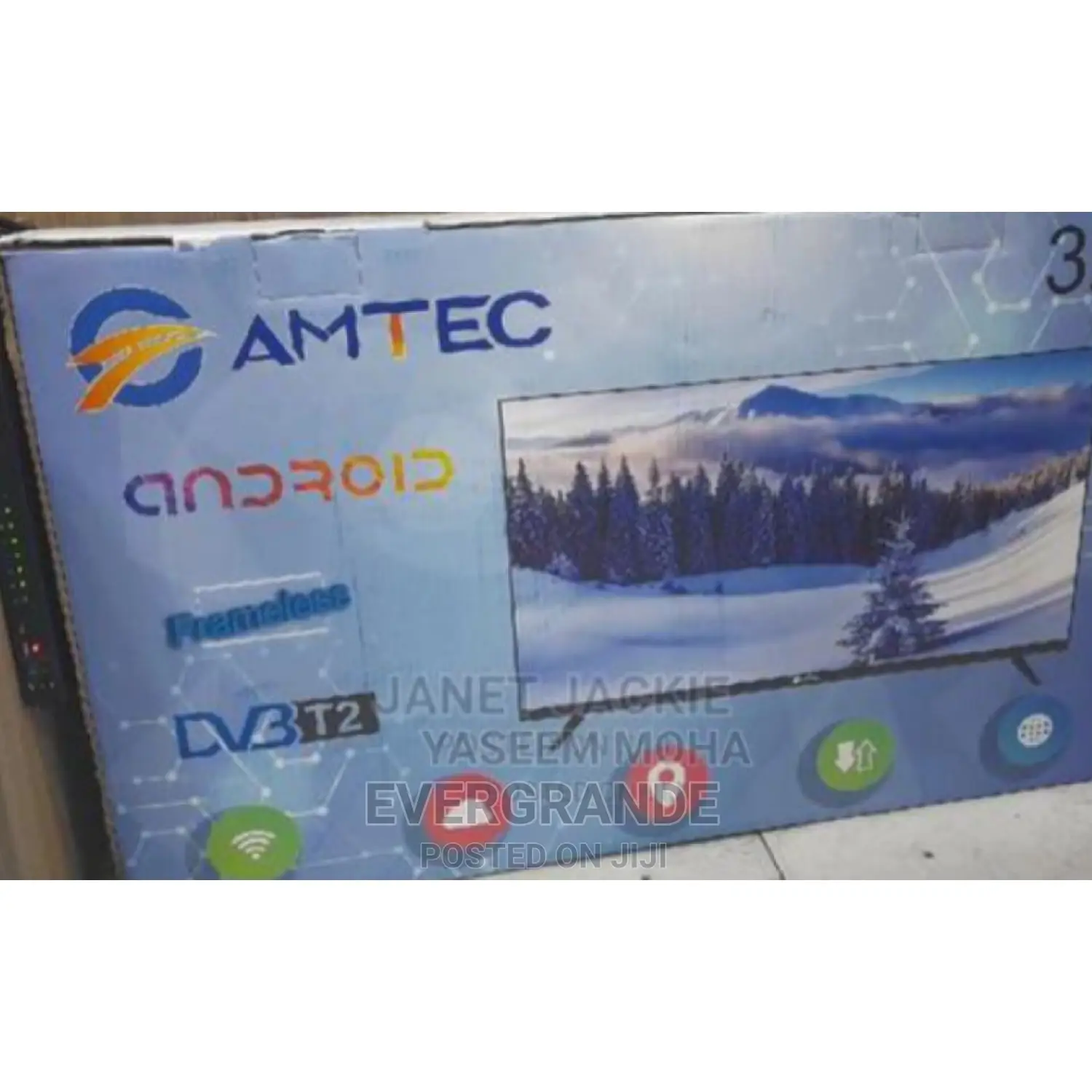 32 Inches Smart Android Amtec Tv