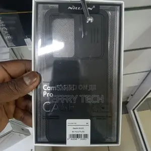 NILLKIN Camshield Pro Case for Xiaomi Poco F4 Black