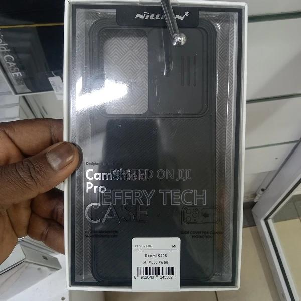 NILLKIN Camshield Pro Case for Xiaomi Poco F4 Black - main view