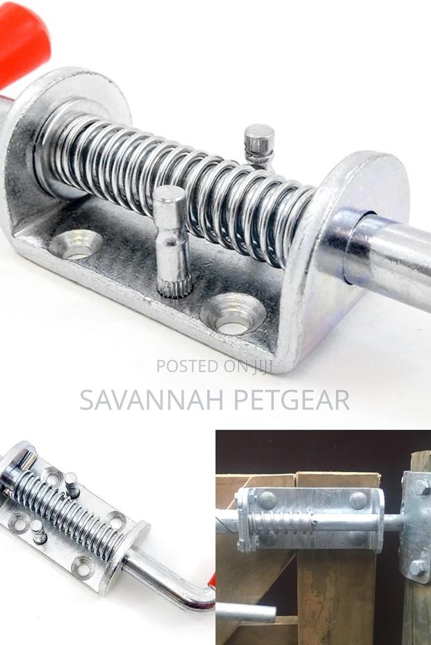 12mm Heavy Duty Shoot Spring Bolt Latch Gate Lock - thumbnail 3