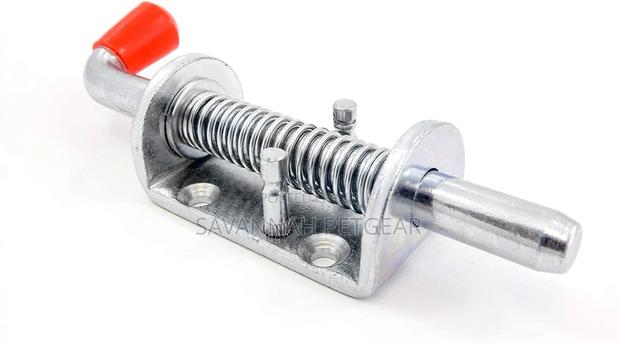 12mm Heavy Duty Shoot Spring Bolt Latch Gate Lock - thumbnail 2