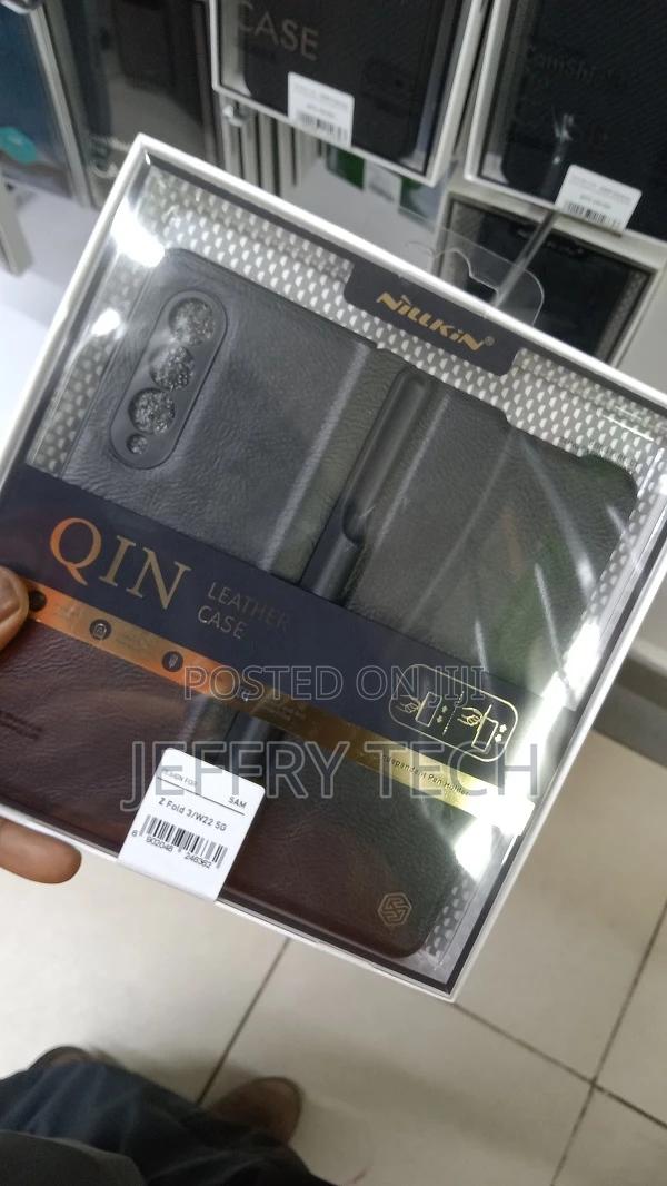 Nillkin Qin Leather Case (Plain Leather) Samsung Z Fold 3