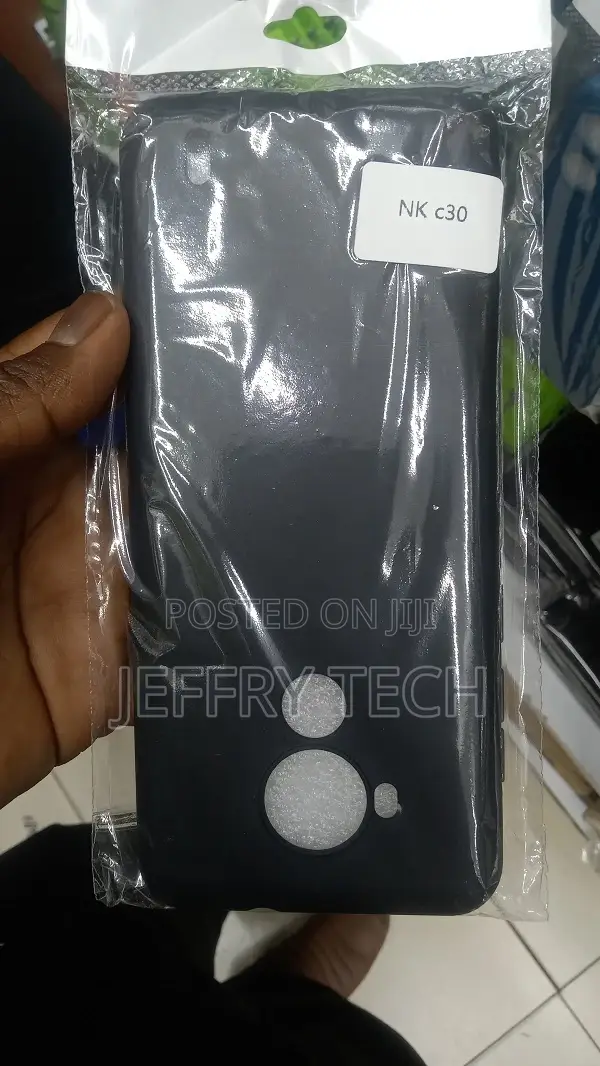 Black TPU Shell Cover for NOKIA C30 - Silicone Case