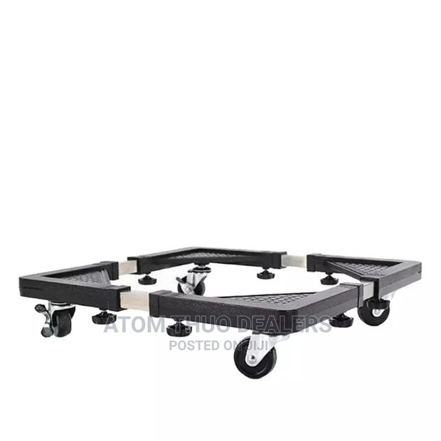 Adjustable Movable Fridge/Washing Machine Stand