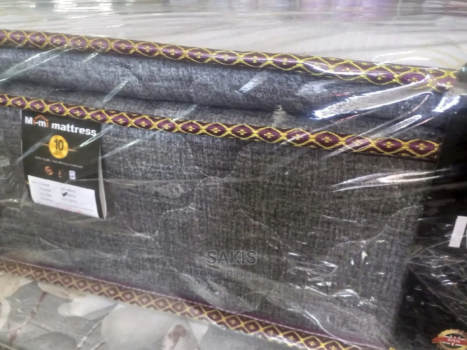 Mimi 5 X 6 X 10 Spring Mattresses. Pillow Top 10yrs Warranty