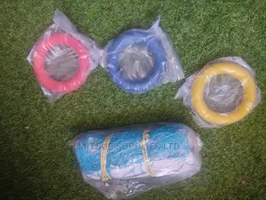 3 Tennikoit Ring Tennis Ring Rubber With Net 7 Inches
