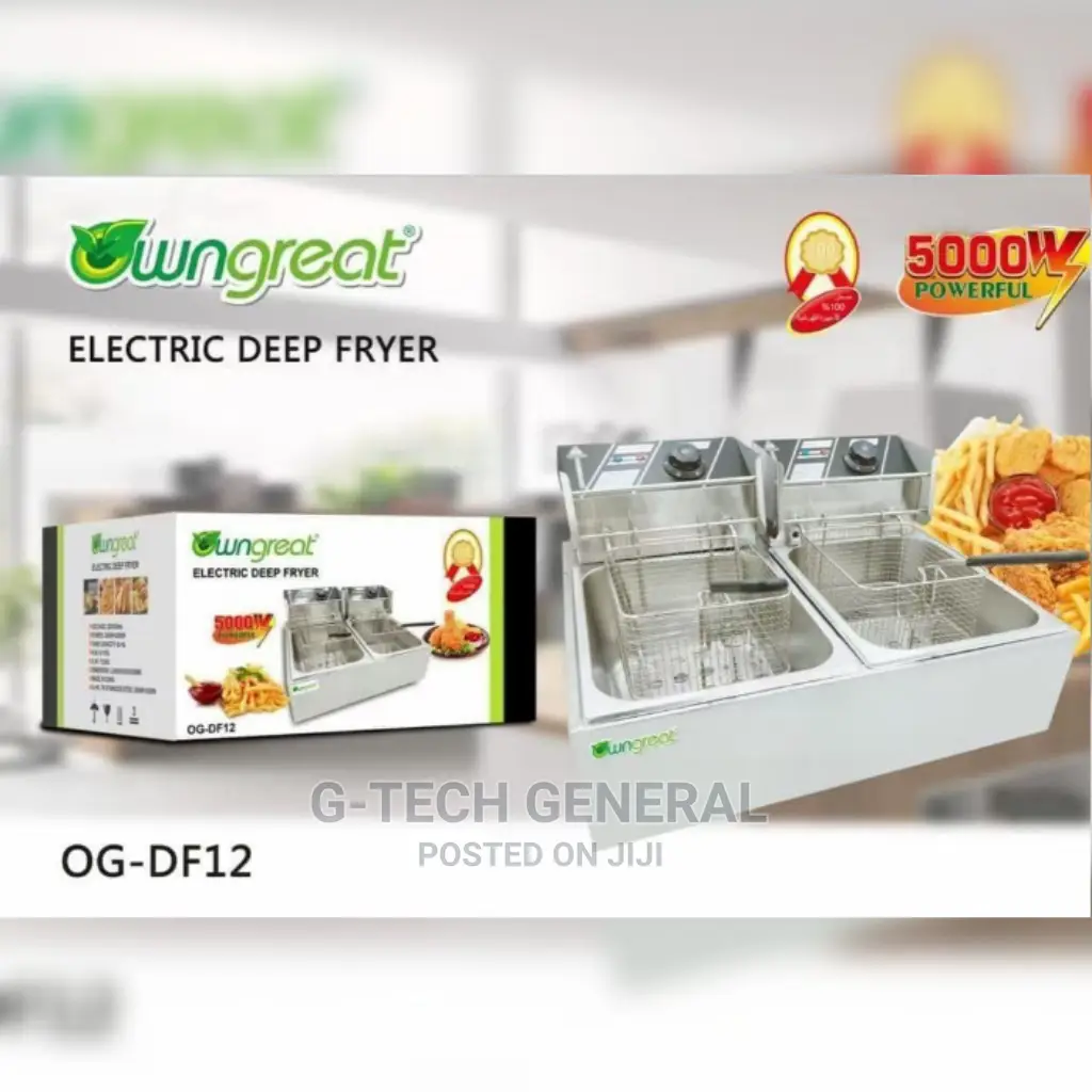 5000w Double Deep Fryer