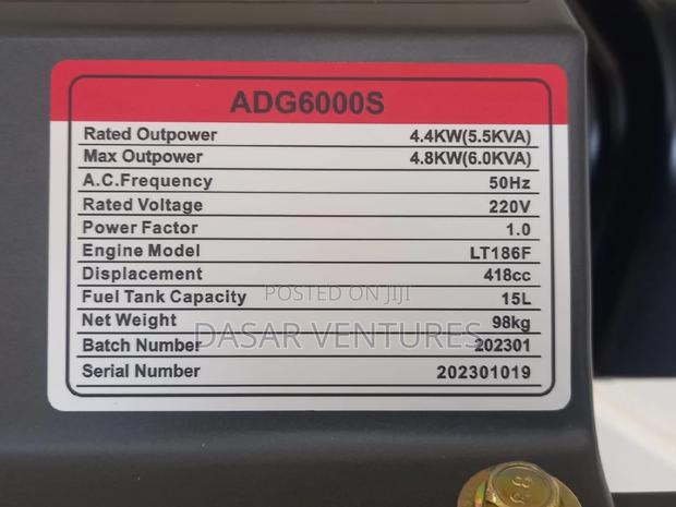Diesel Power Generator 6kva - thumbnail 2