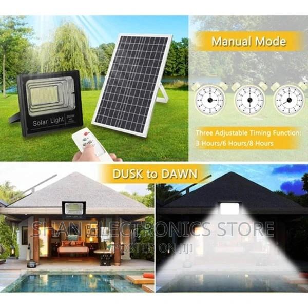 Well Founded 100watts Solar Security Floodlight - main view