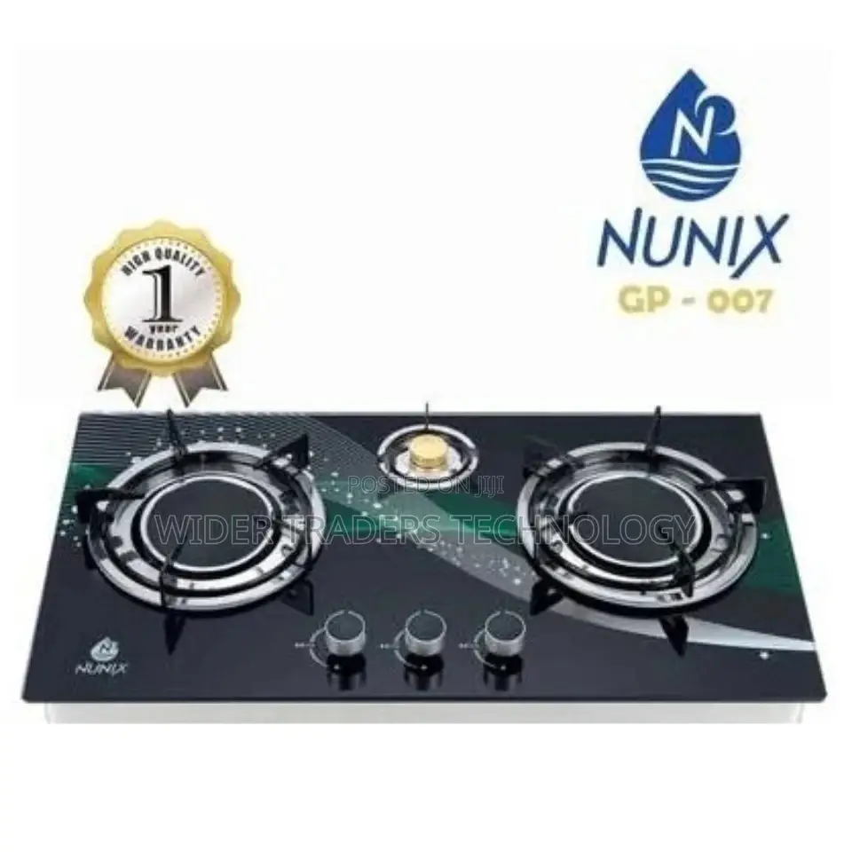 Nunix 3 Burner Table Top