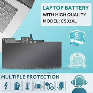 New Laptop Battery For Hp Elitebook 840 G3 850 G3 Cs03xl Cs0