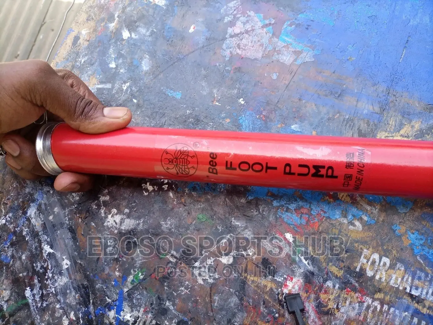 Original Iron Foot Pump