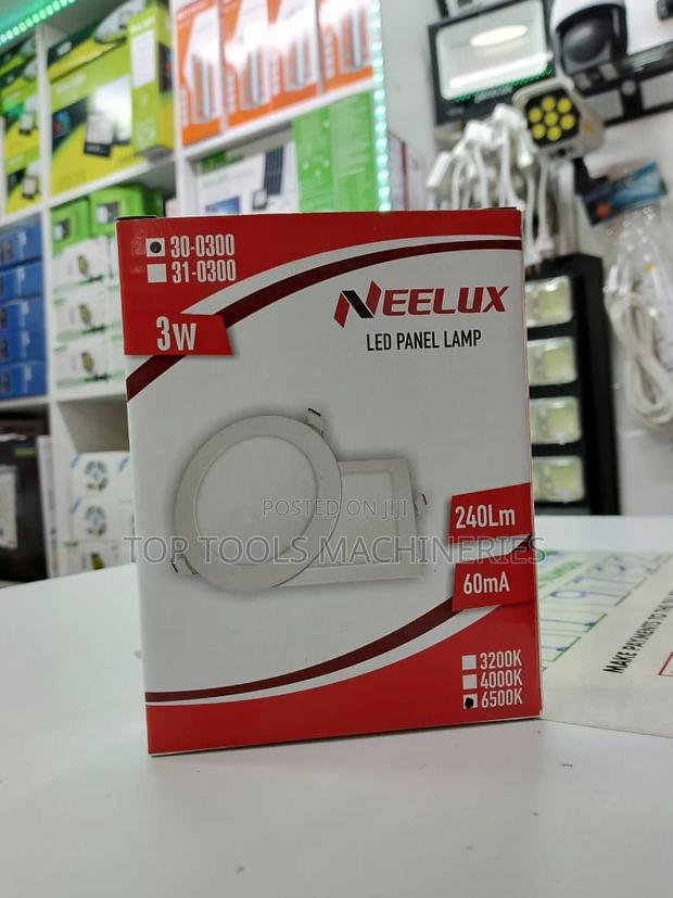 Neelux 3 Watts LED Panel Lamp - main view