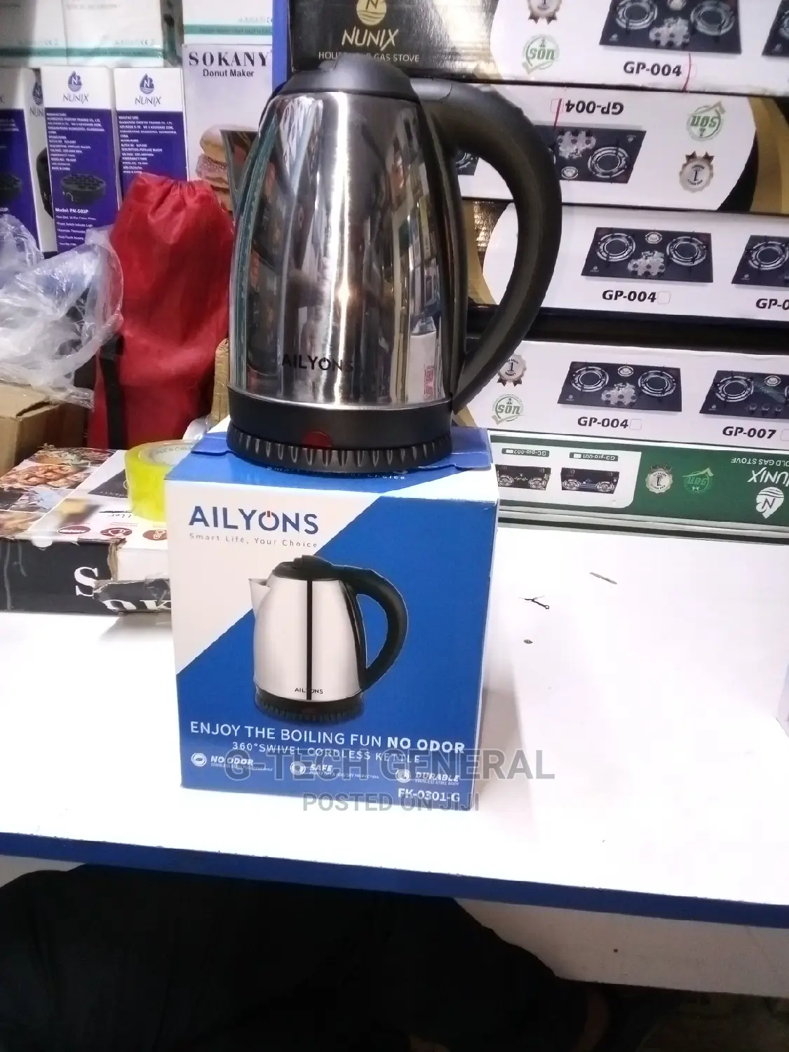 Ailyons Stainless Steel Electric Kettle(1.7l Ailyons)