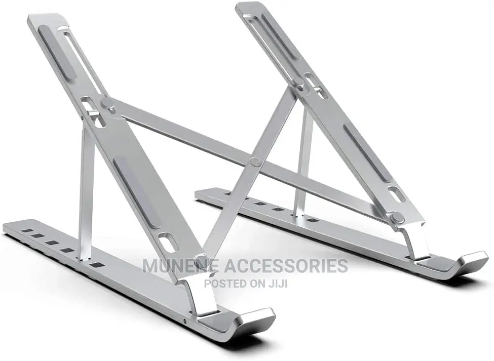 Laptop Stand Riser for Desk METAL Holder Bed, 7-Levels Angle