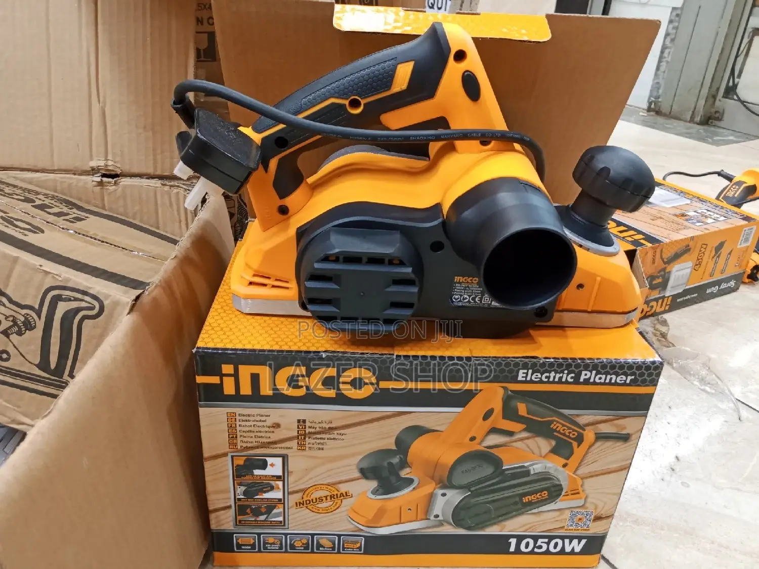 1050w Electric Planer, Ingco