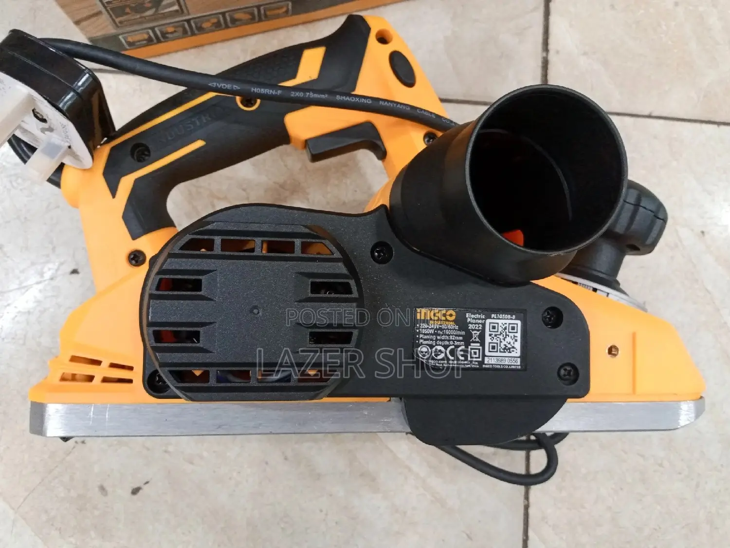 1050w Electric Planer, Ingco