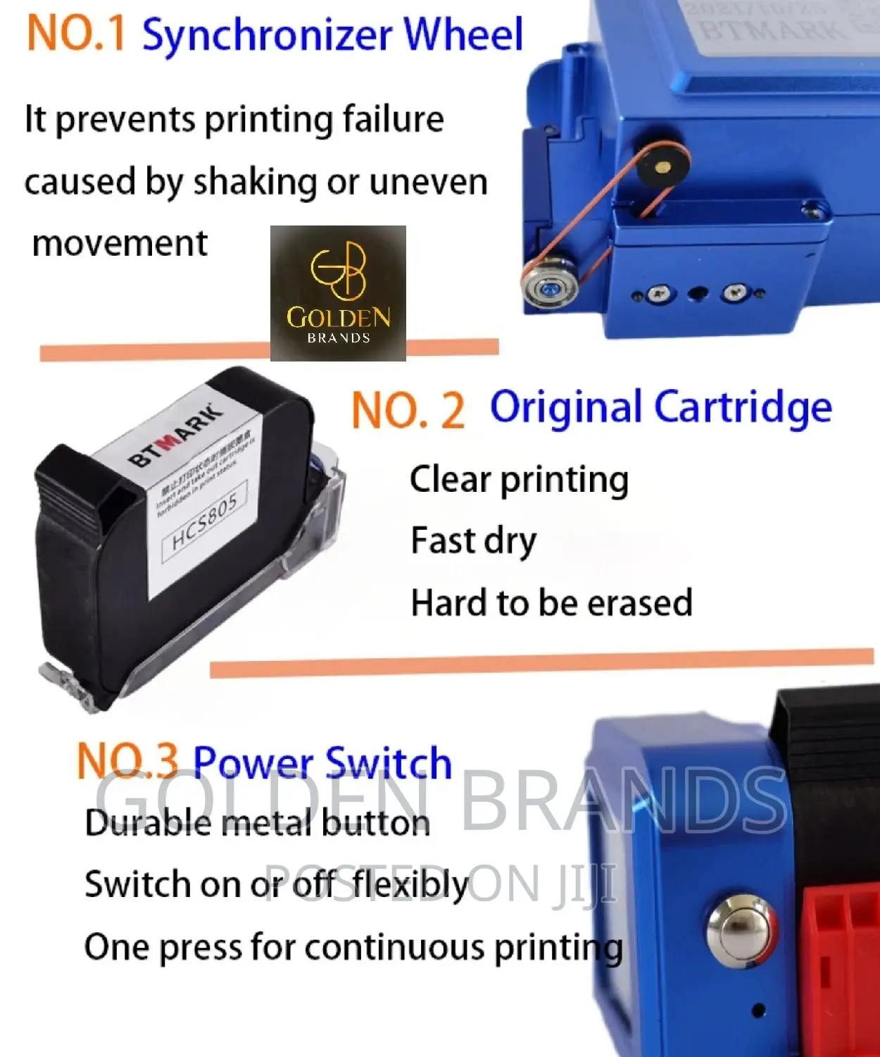 Handheld Inkjet Printer for Products