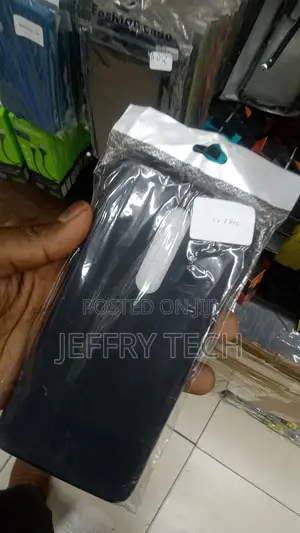 Back Cover for Oneplus 7 Pro (Black, Grip Case, Silicon)