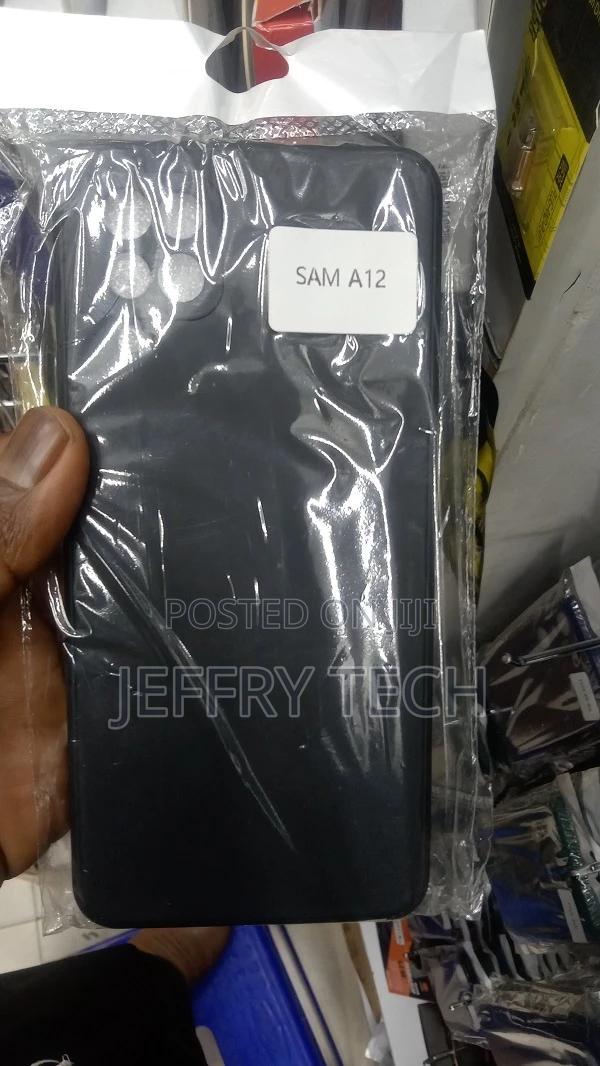 Silicon Case for Samsung Galaxy A12 - Phone Back Cover