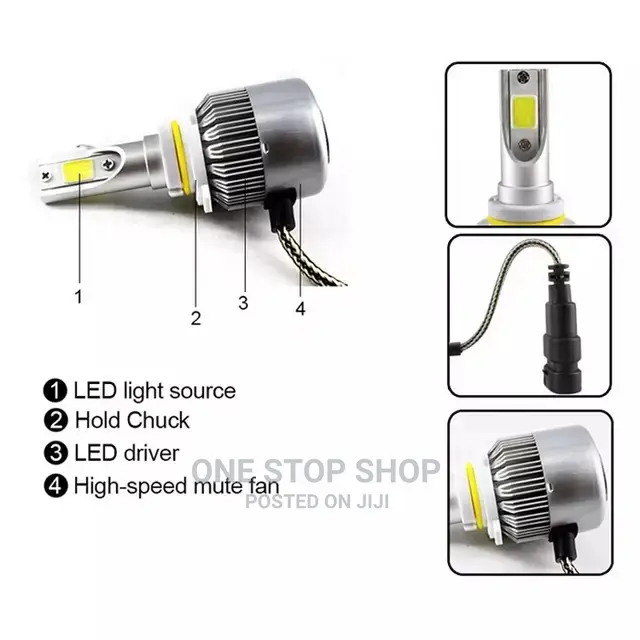 Auto Led Light C6 H11/4/7 Headlight 36w