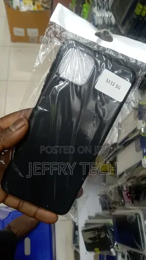 Back Case Silicon Samsung Galaxy M33 5G Black