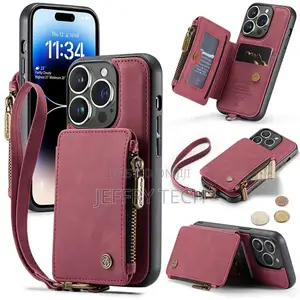 Caseme C20 Zipper Pocket iPhone 14 PRO Hybrid Case