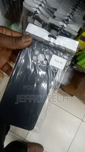 Silicone Soft Back Case Cover Compatible for Poco X3 Poco