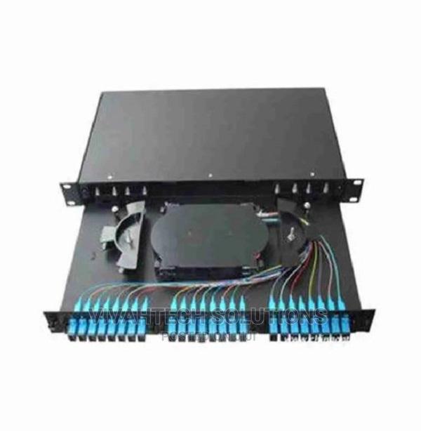 Fiber Optic Patch Panel / ODF 48-Port Loaded - main view
