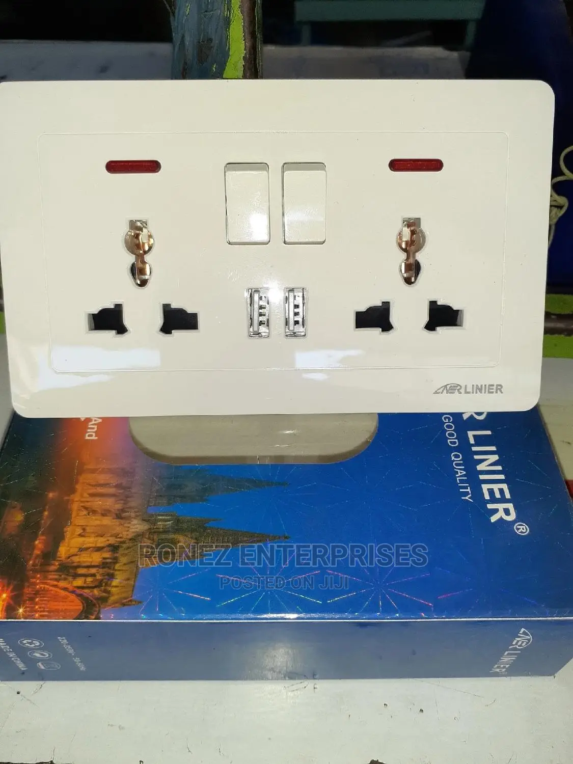 Twin Socket Usb