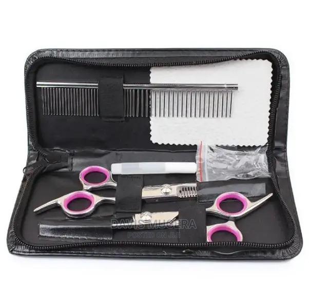 Petgen Dog Cat Grooming Shears Kit - main view