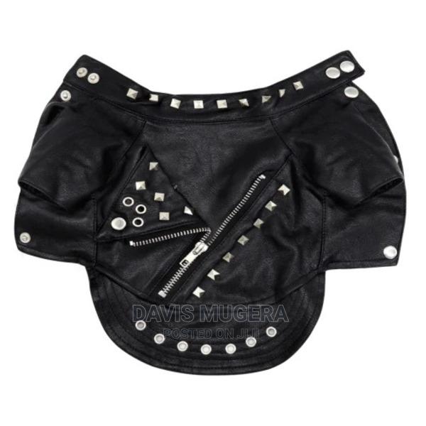 Punk Leather Cat Jacket for Cats Dogs - thumbnail 3