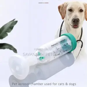 Veterinary Aerosol Chamber Asthma Inhaler for Cats Dogs