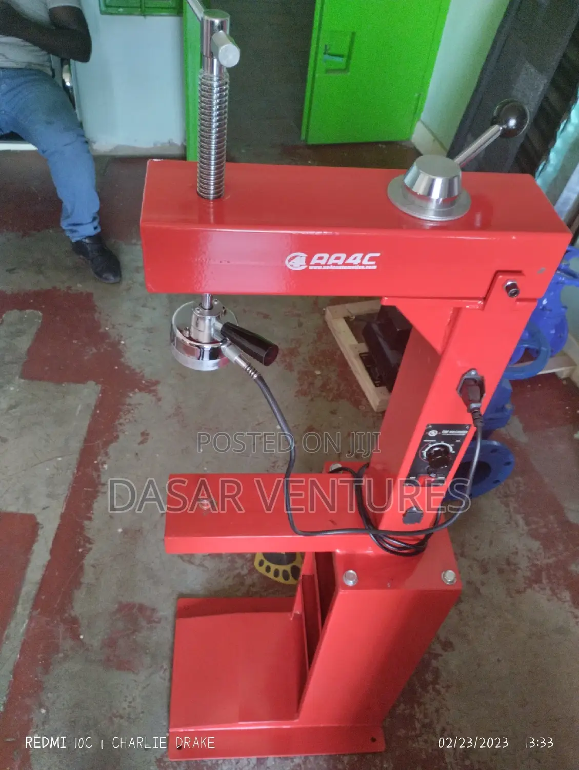Volcanising Machine