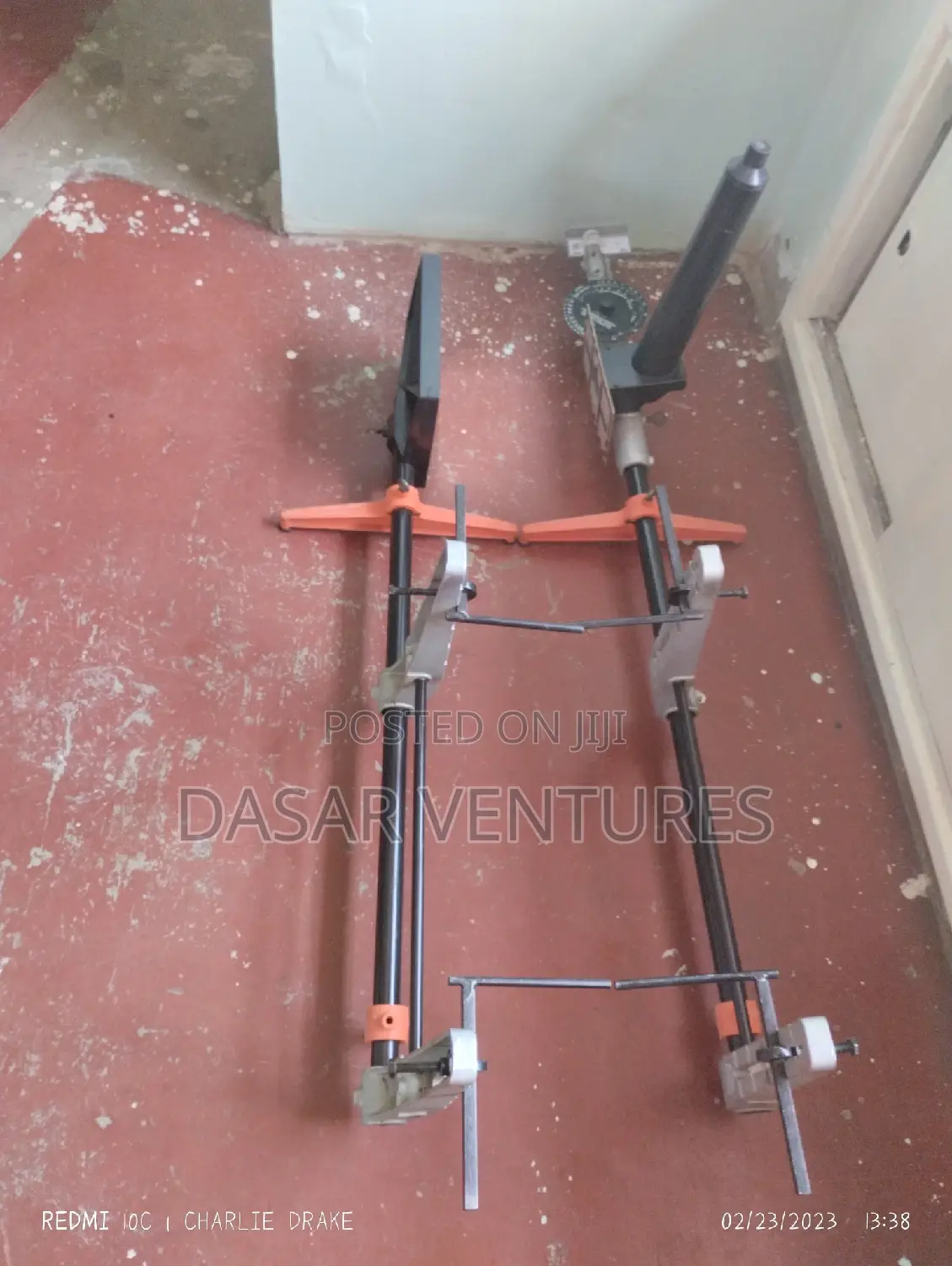 Optical Wheel Alignment Machine