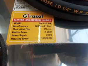 Girasol 3000psi Electric High Pressure Washer