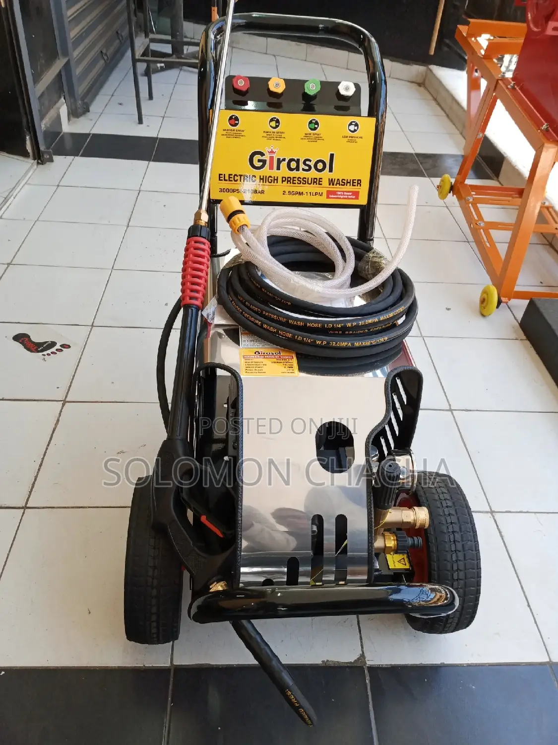 Girasol 3000psi Electric High Pressure Washer