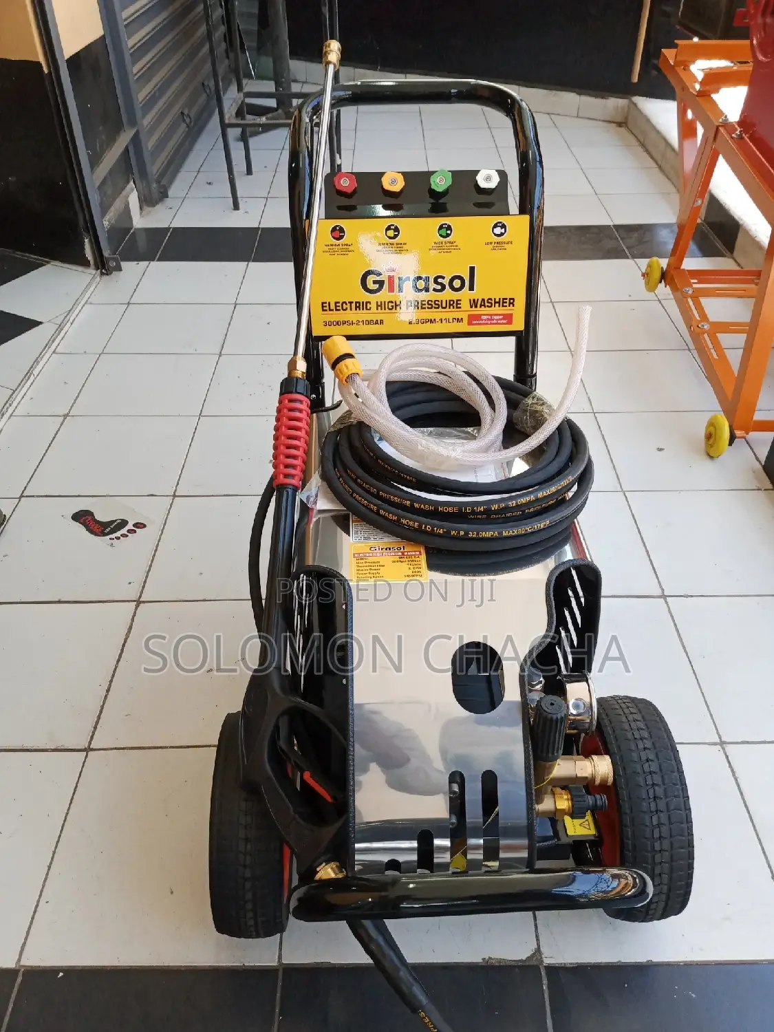 Girasol 3000psi Electric High Pressure Washer