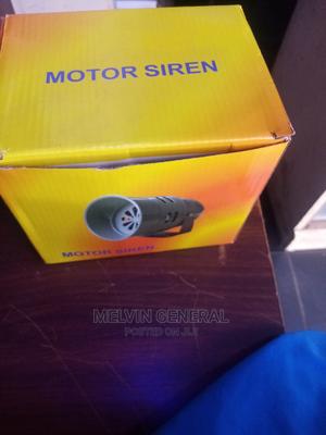 Motor Siren Alarm - main view
