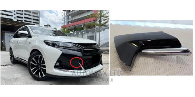 Toyota Harrier Elegance G's. Bumper Tow Hook Cover With Chrome Yr2018+