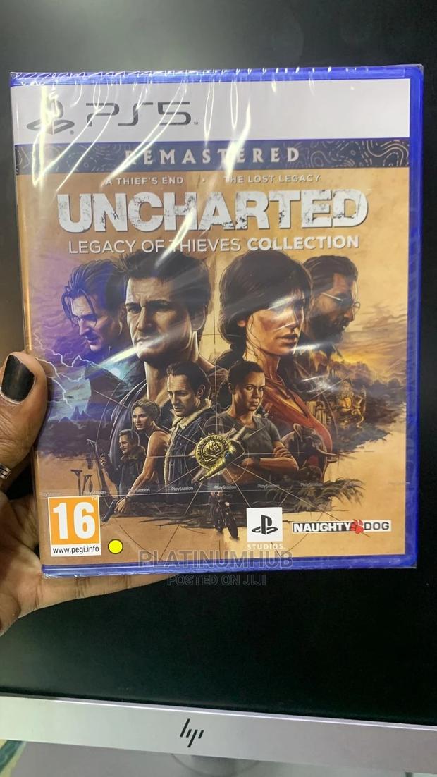 Playstation 5 Uncharted - main view