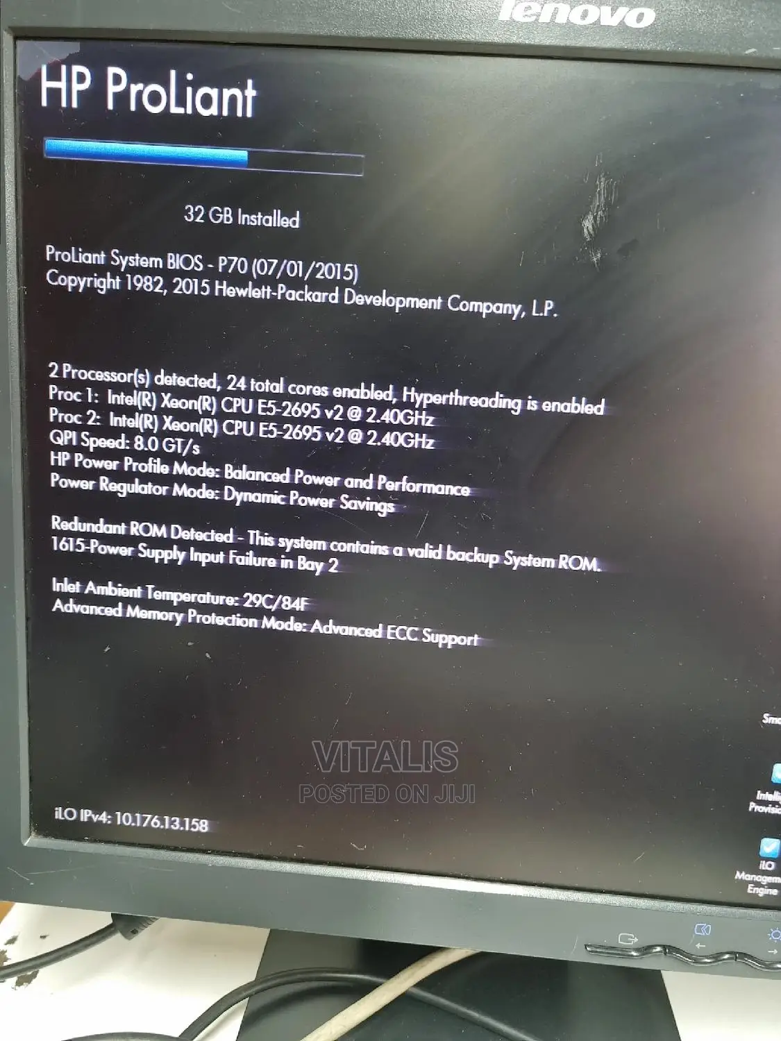 Server HP ProLiant DL380P Gen8 64GB Intel Xeon HDD+SSD 1T