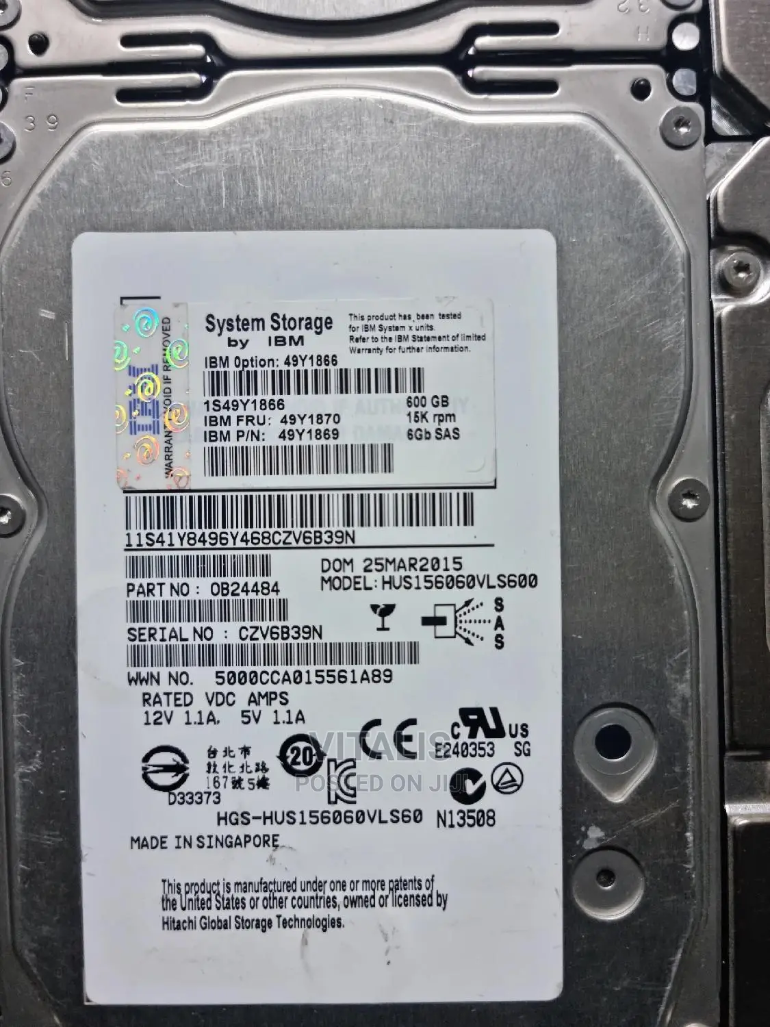 600gb SAS Server Hard Drives