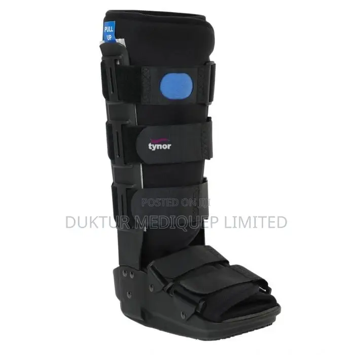 Tynor Walker Boot Air, Black, 1 Unit, Long