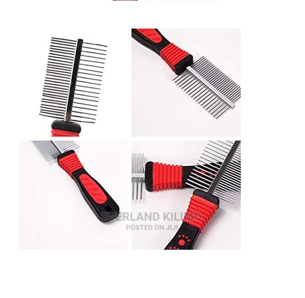 Double Sided Pet Flea Comb - main view
