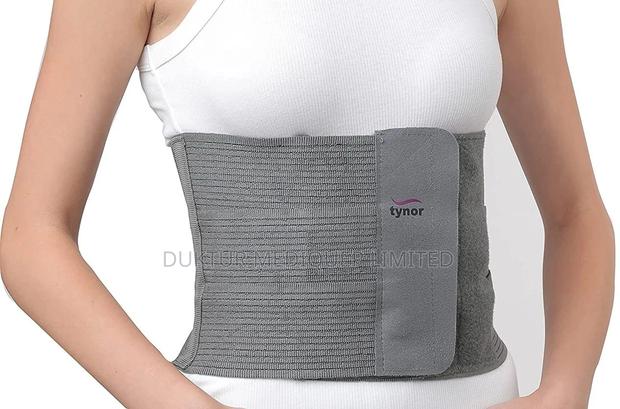 Tynor Tummy Trimmer/ Abdominal Belt 8′′/20cm, Grey, 1 Unit