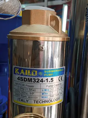 Kailo 2.0 HP Submersible Pump 1.1kw