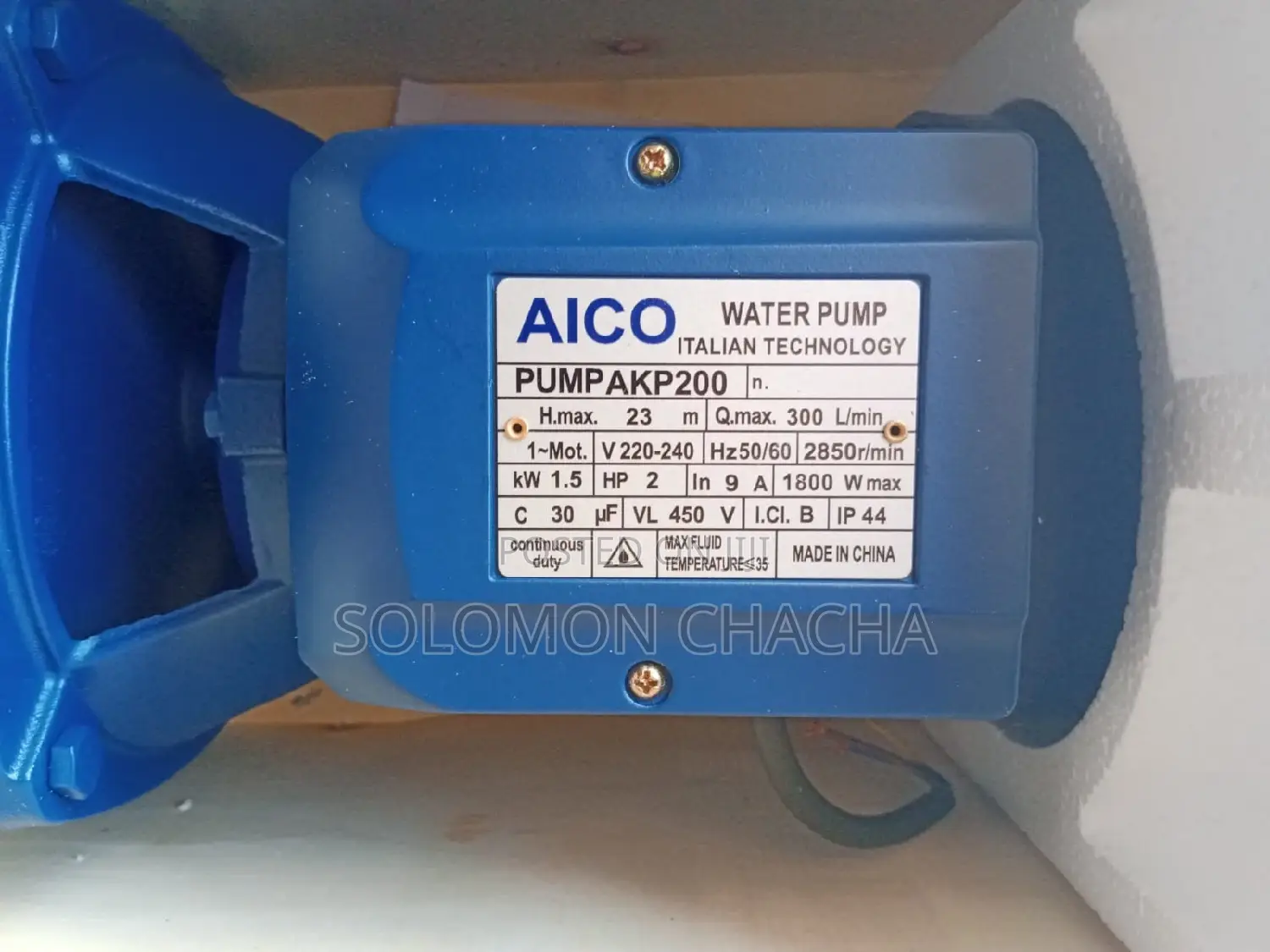 Aico 2inch 2hp Water Booster Pump
